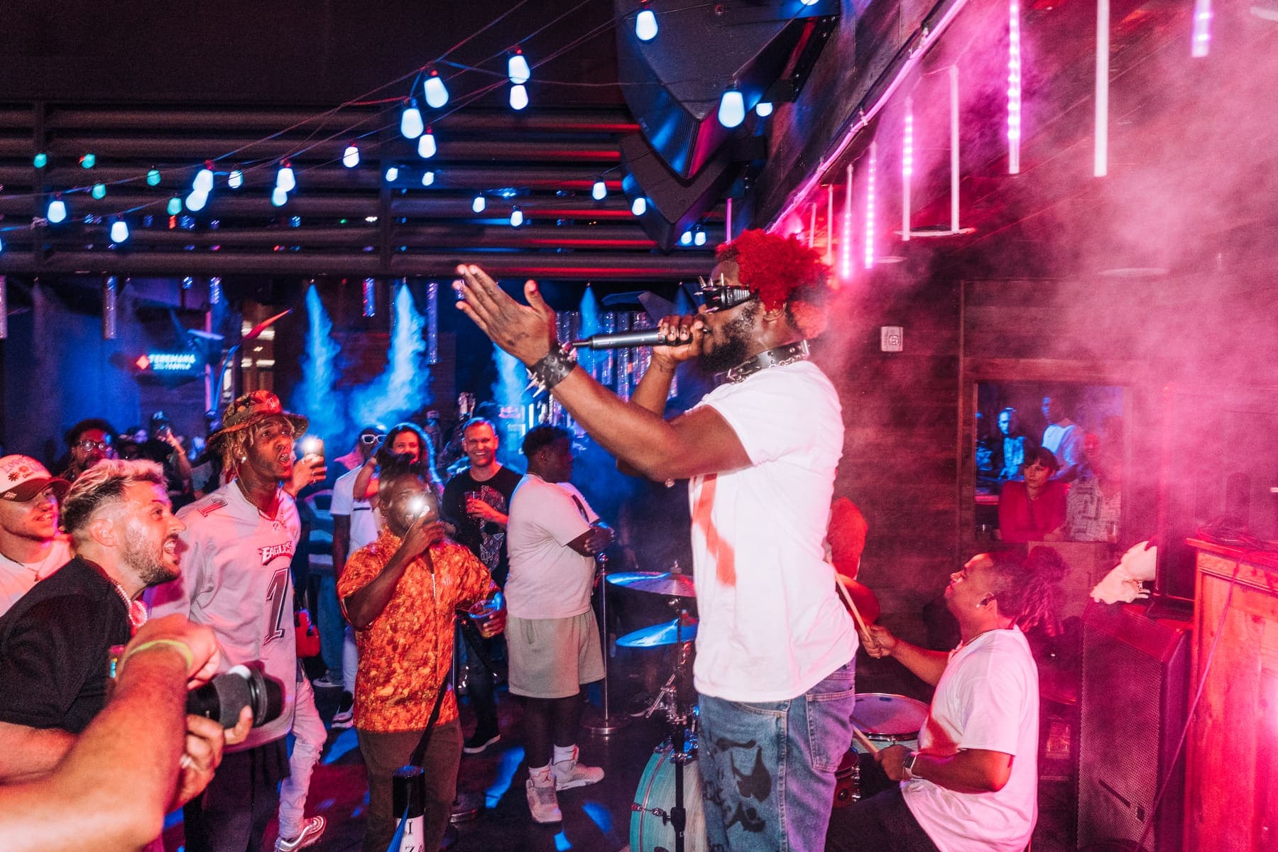 Genwunner at a Something Dope Open Mic