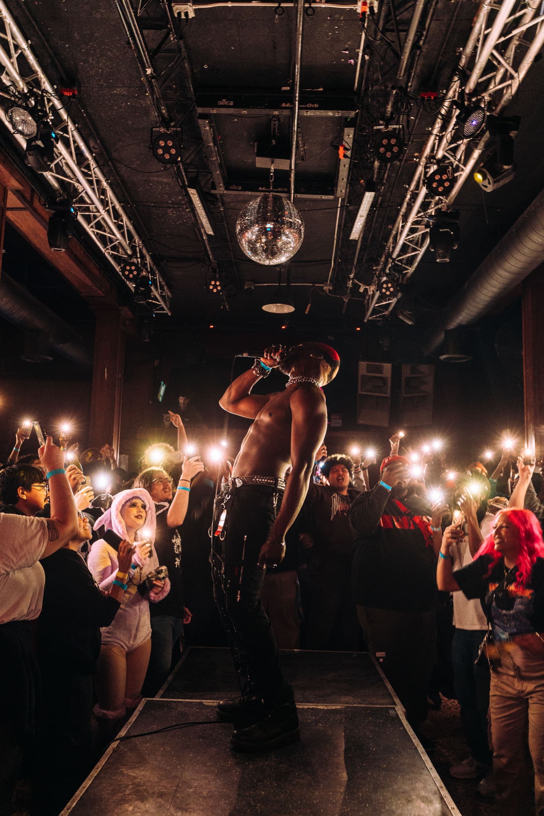 Genwunner at a Something Dope Open Mic