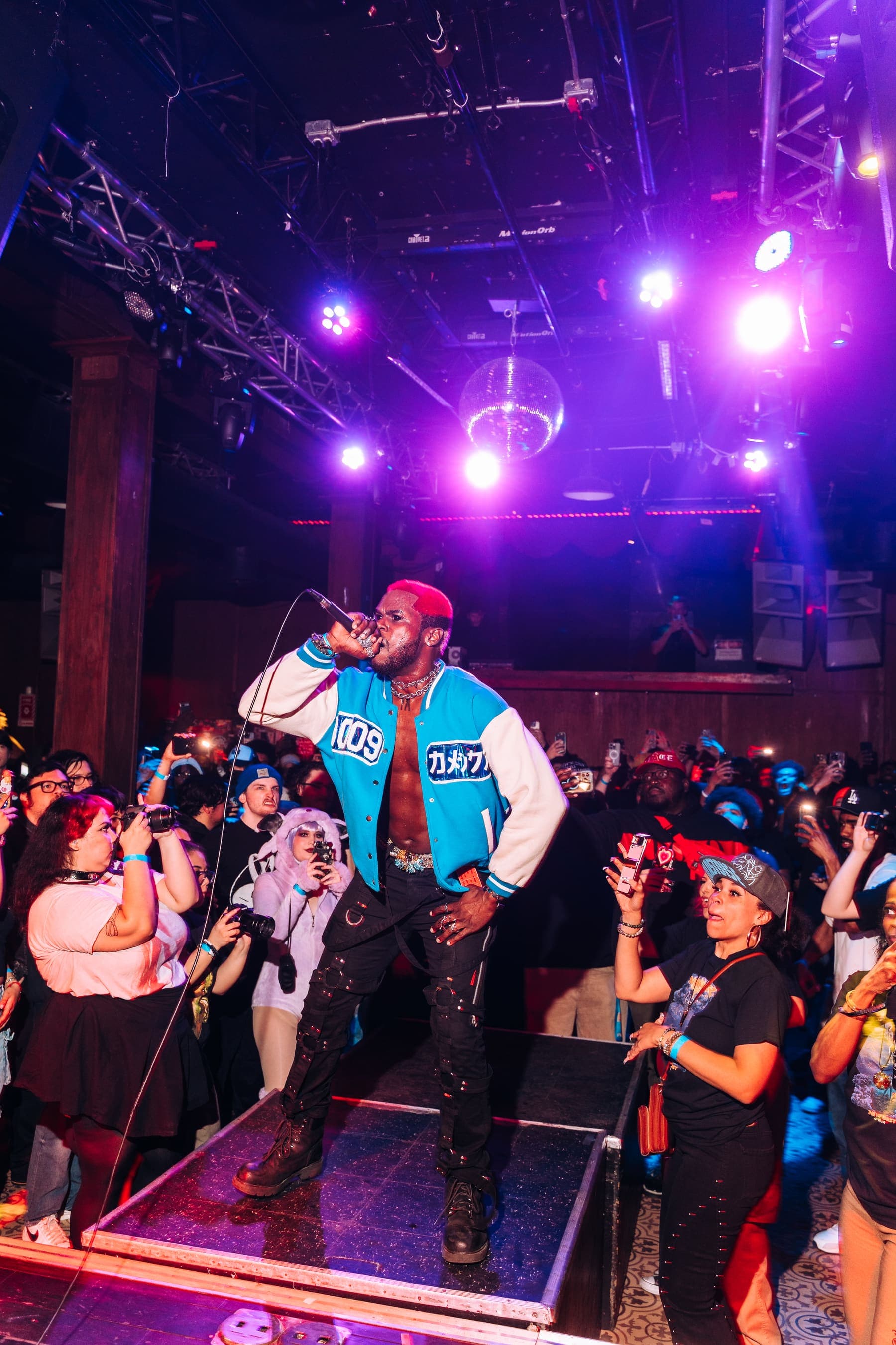 Genwunner at a Something Dope Open Mic