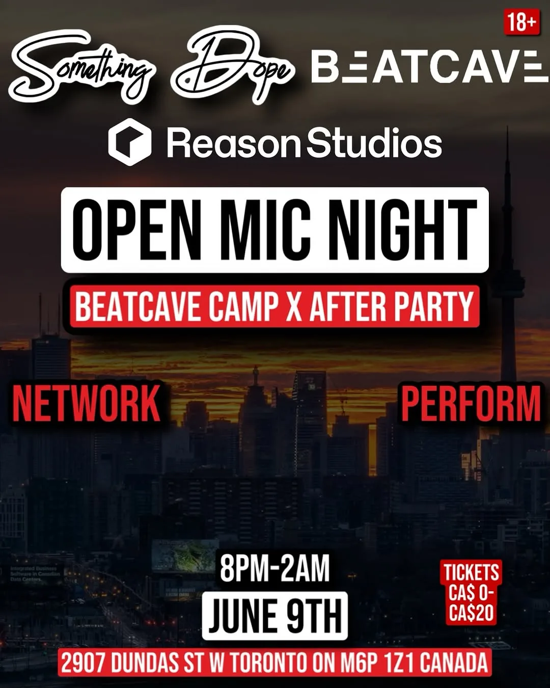 Toronto, we need to see you this week
